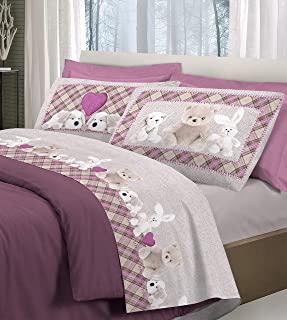 Recensioni di letto una piazza e mezza rosa
