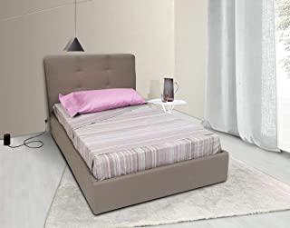 Recensioni di letto da una piazza e mezza con contenitore