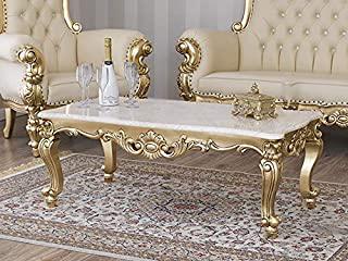 Recensioni di tavolino foglia oro