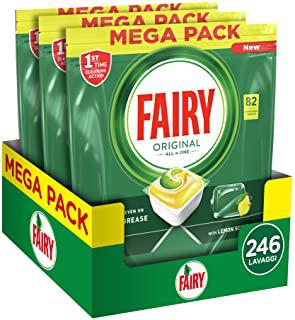 Recensioni di pastiglie lavastoviglie fairy